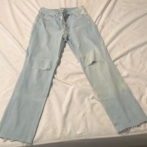 Lucky Brand Midrise Luna straight leg